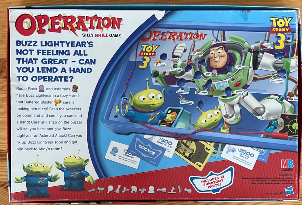 Operace Buzz Toy Story 3  (1+) board game collectible [Barcode 5010994501464] - Main Image 2