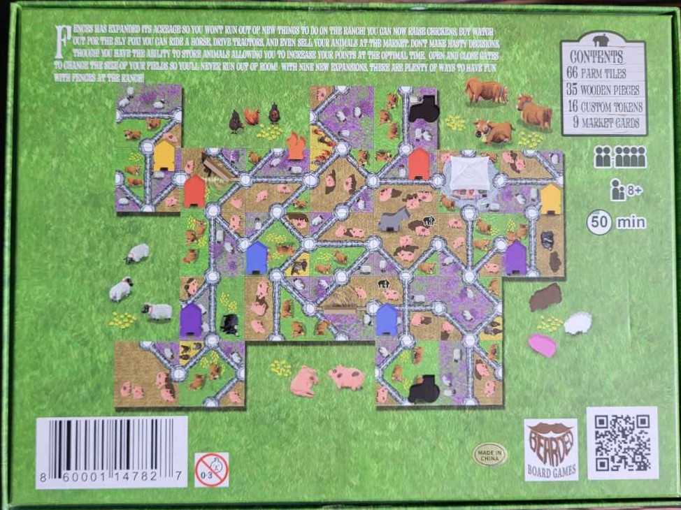 Fences: The Ranch  (2-4) board game collectible [Barcode 860001147827] - Main Image 2