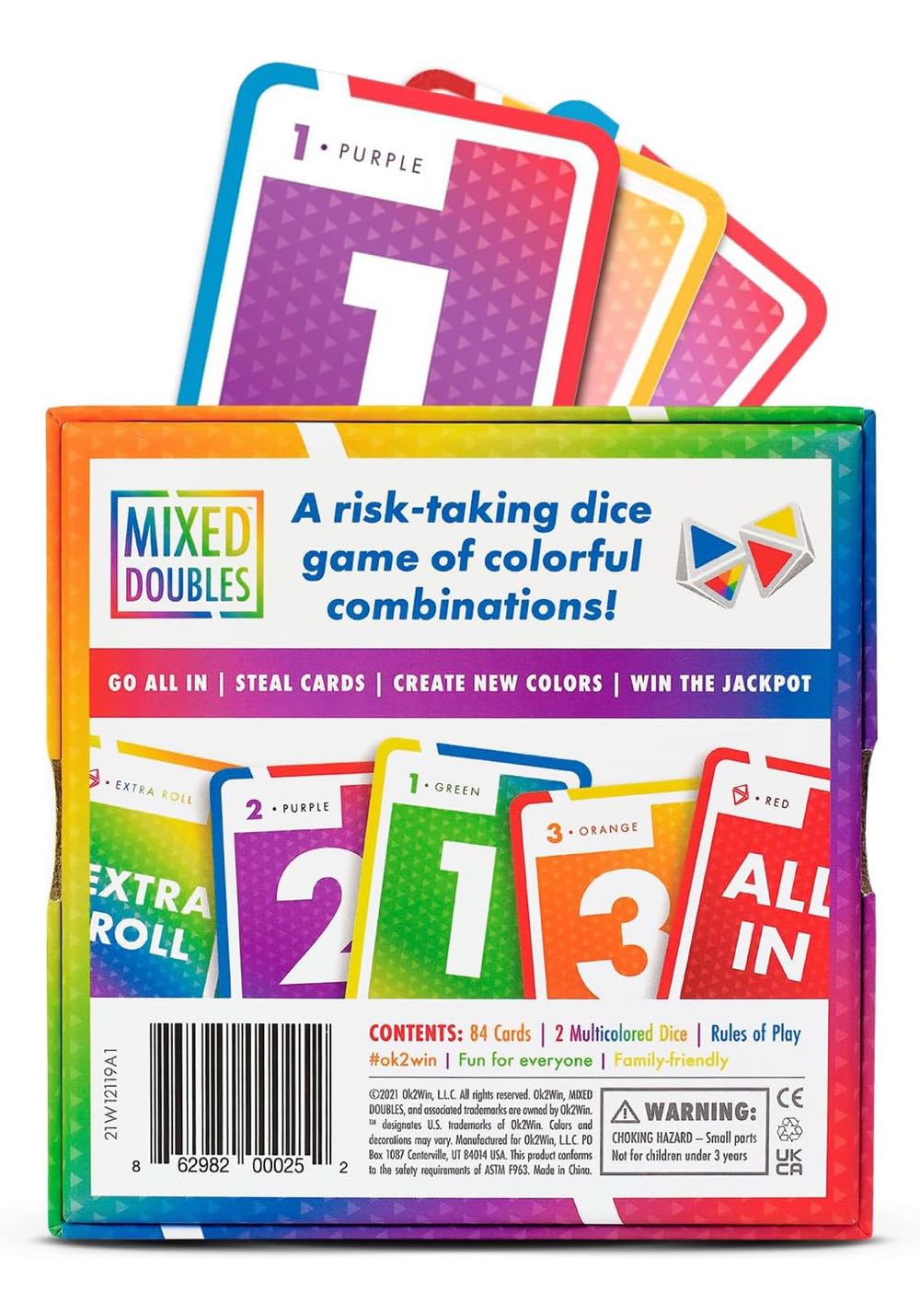 Mixed Doubles (2–6 players | 6+ | 15 min.)  (2–6) board game collectible [Barcode 862982000252] - Main Image 2