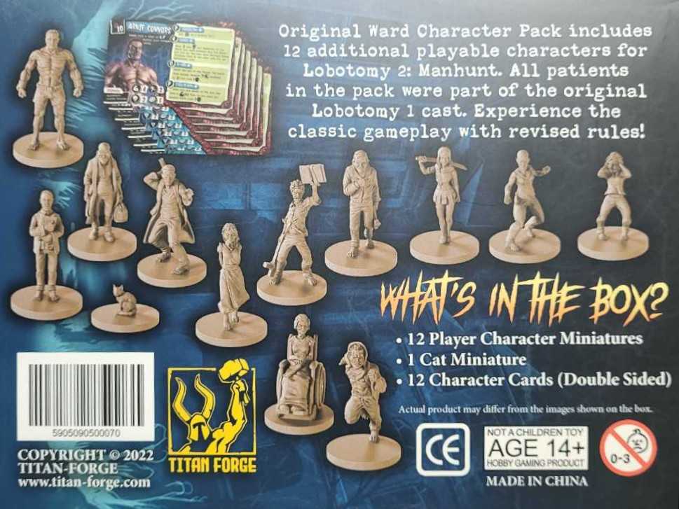 Lobotomy II: Manhunt Original Ward  board game collectible [Barcode 5905090500070] - Main Image 2