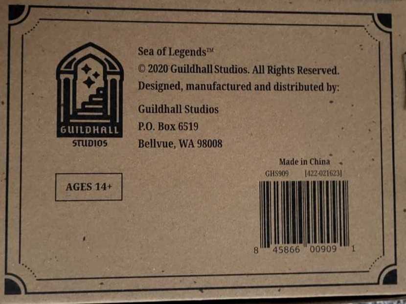 Sea Of Legends: Sea Coven Miniatures   board game collectible [Barcode 845866009091] - Main Image 2