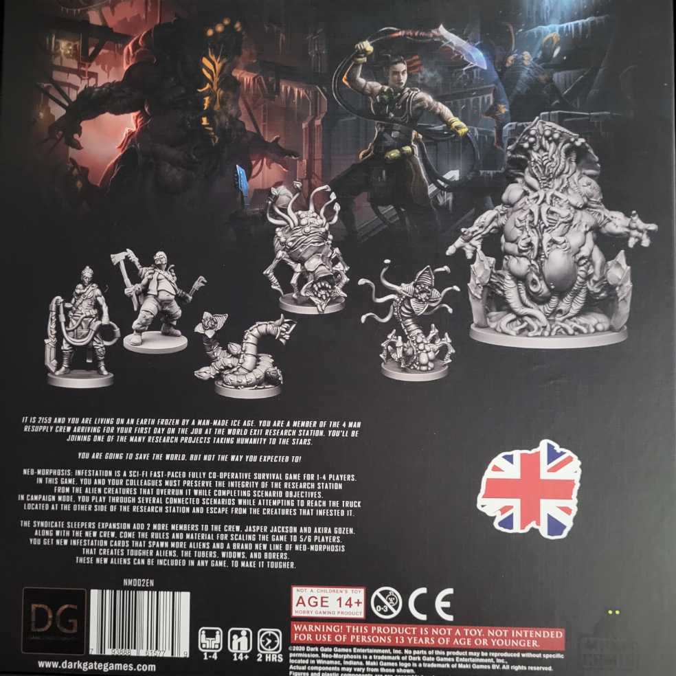 Neo-Morphosis: The Syndicate’s Sleeper  board game collectible [Barcode 793888615779] - Main Image 2