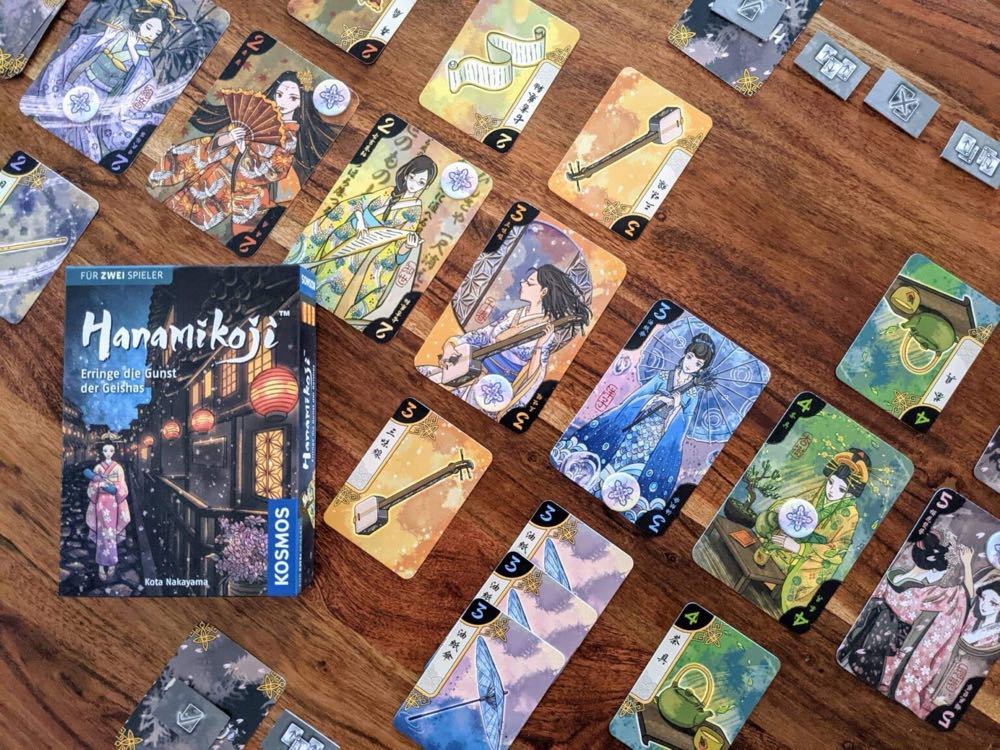 Hanamikoji  (2) board game collectible [Barcode 4713052640280] - Main Image 3