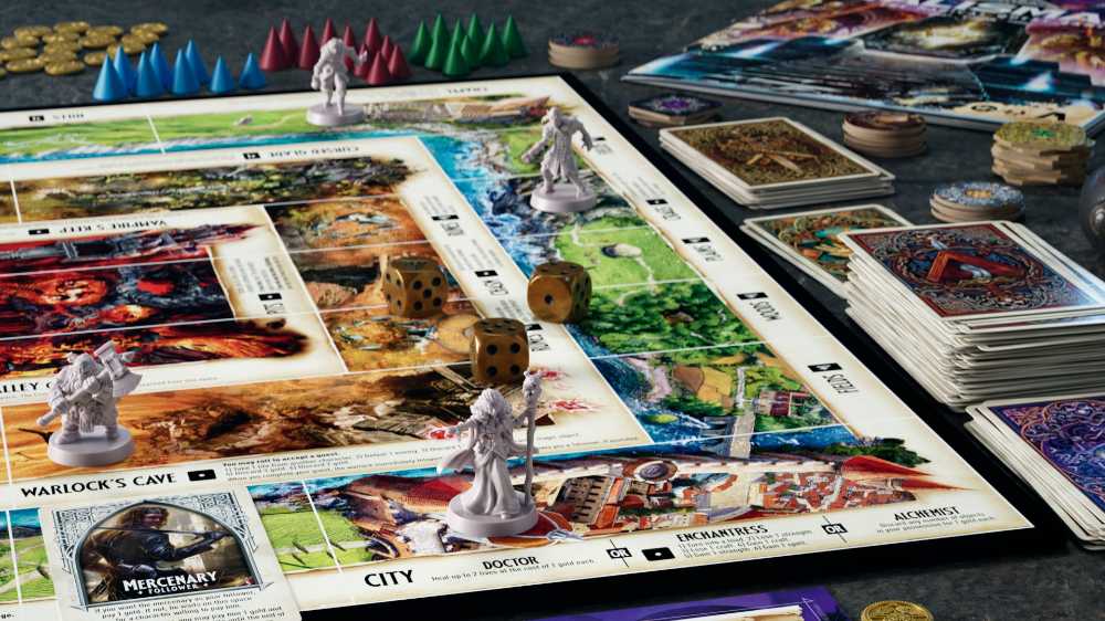 Talisman : The Magical Quest 5th Edition  (2-6) board game collectible [Barcode 5010996213341] - Main Image 4