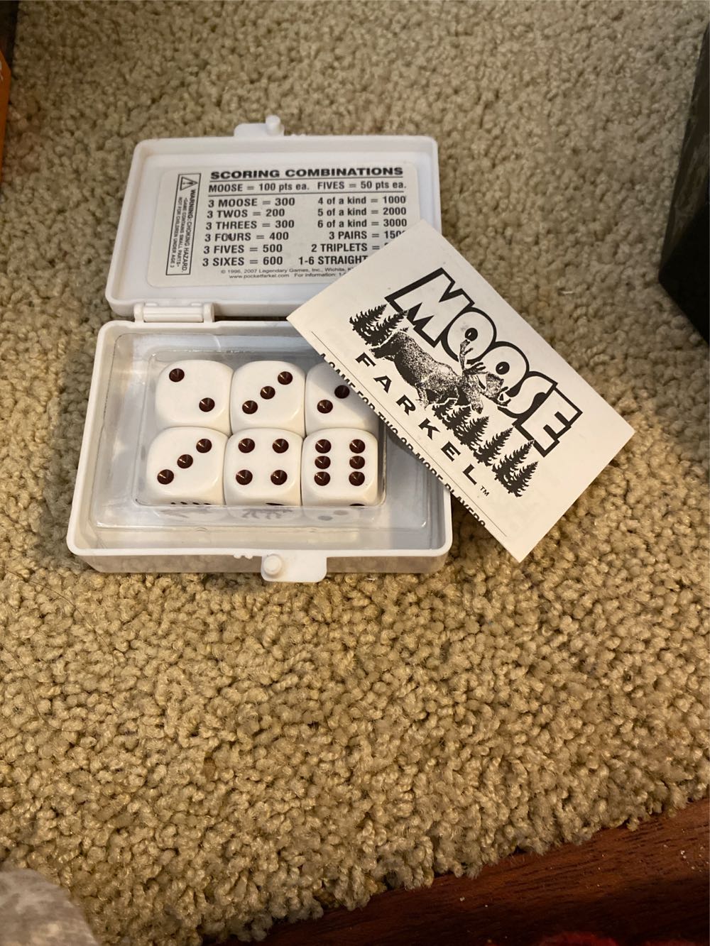 Moose Farkel  board game collectible - Main Image 2