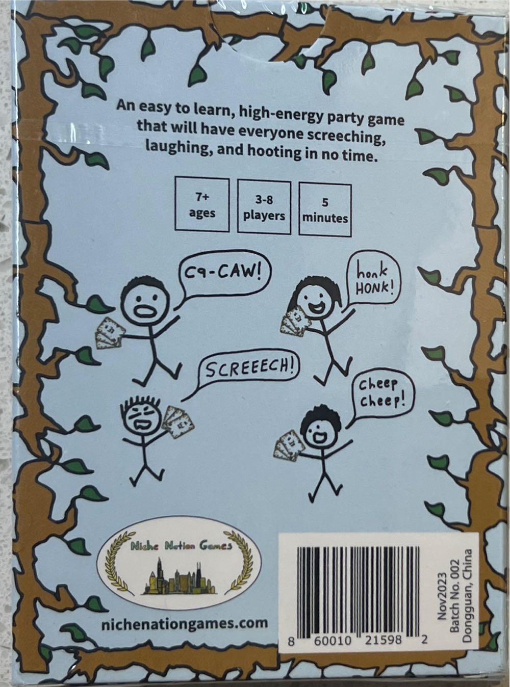 Bird Call  (3-8) board game collectible [Barcode 860010215982] - Main Image 2