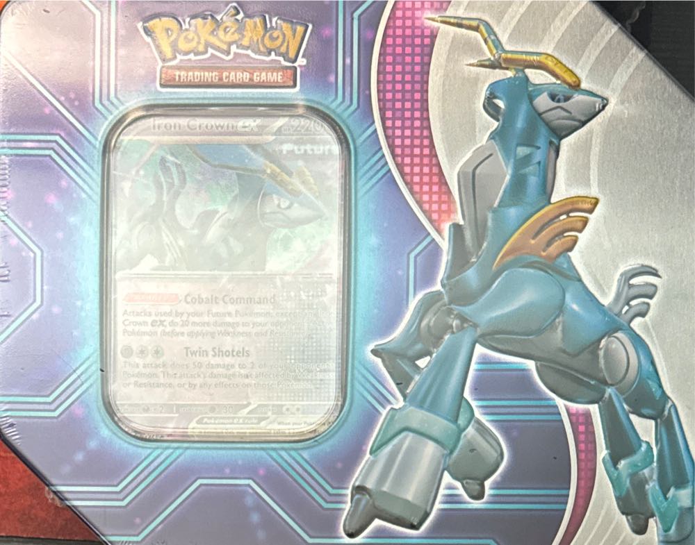 Pokemon Tcg Paradox Destinies Tin  board game collectible [Barcode 820650858406] - Main Image 4