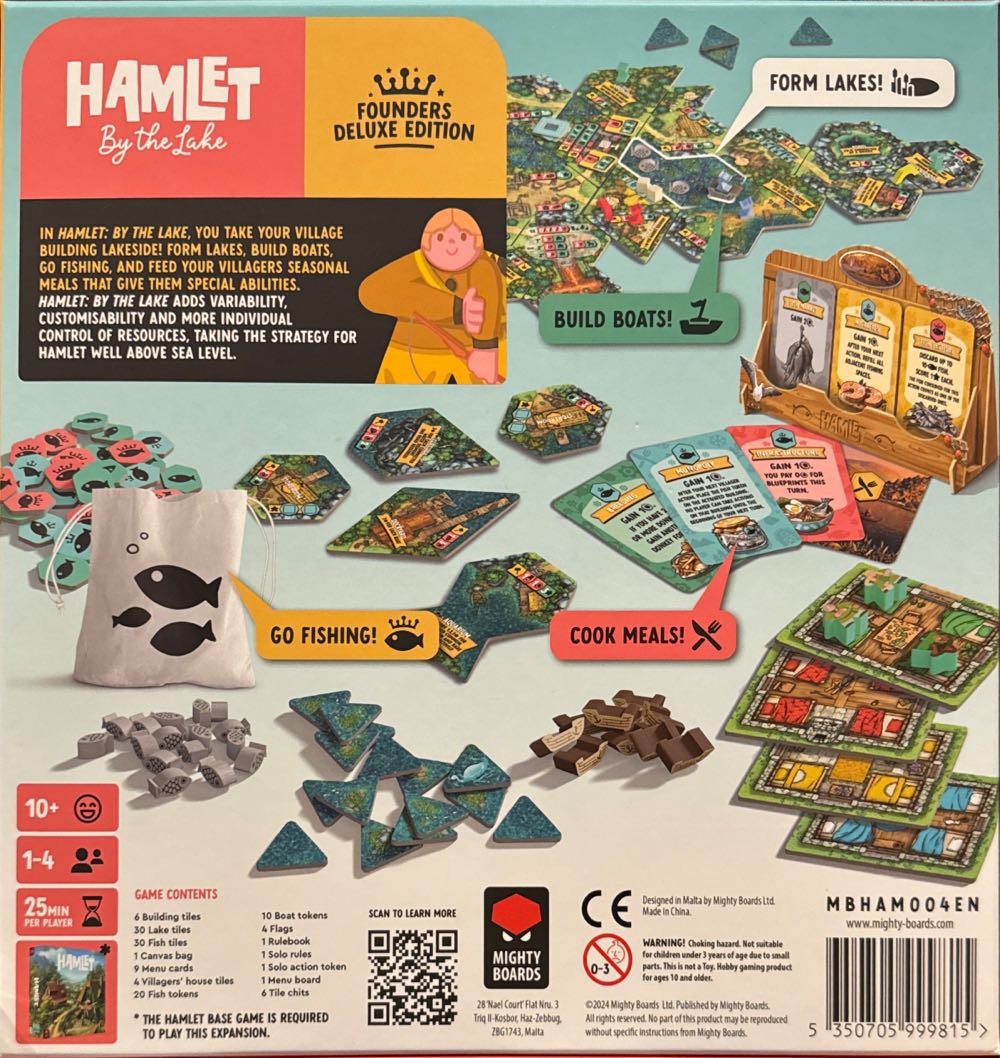Hamlet: By the Lake (Founders Deluxe Edition)  (1-4) board game collectible [Barcode 5350705999815] - Main Image 2