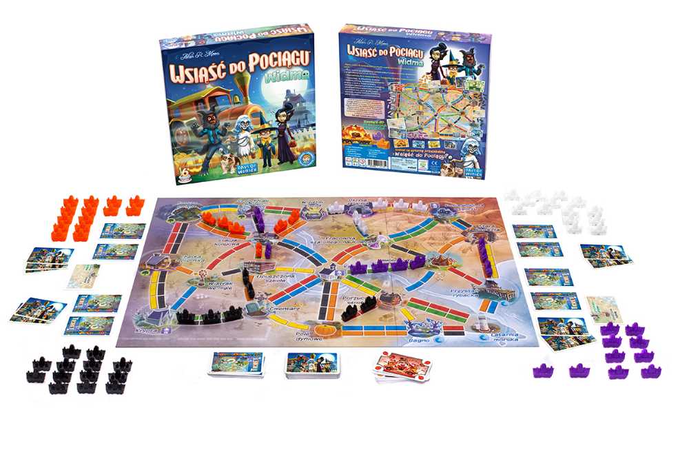 Ticket To Ride: Ghost Train  (2-4) board game collectible [Barcode 824968211359] - Main Image 3