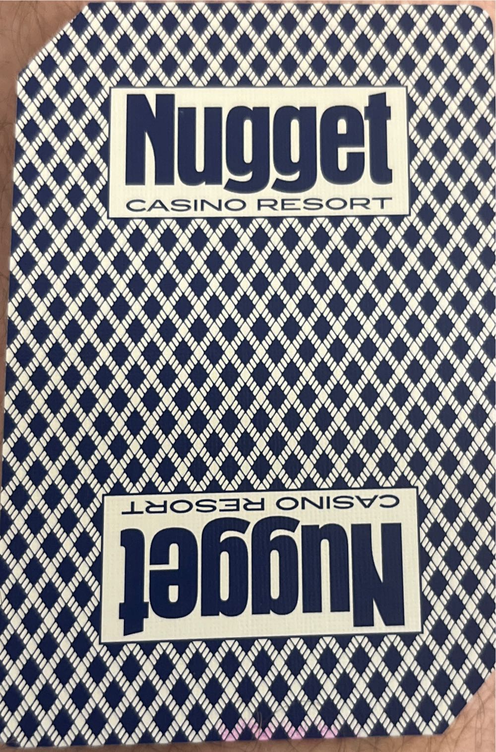 Nugget Casino Resort Blue Bee  board game collectible [Barcode 684782117776] - Main Image 2