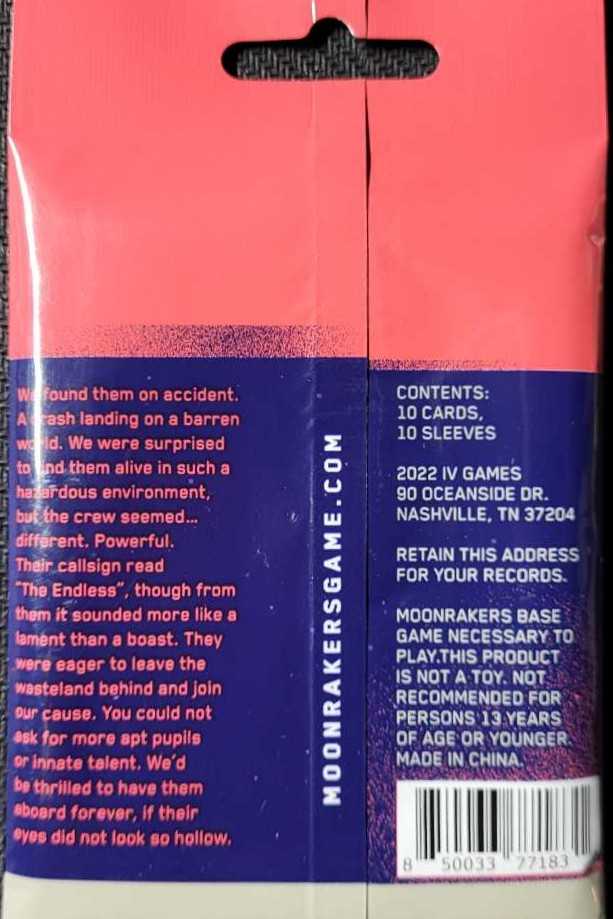 Moonrakers: Endless  board game collectible [Barcode 850033771831] - Main Image 2