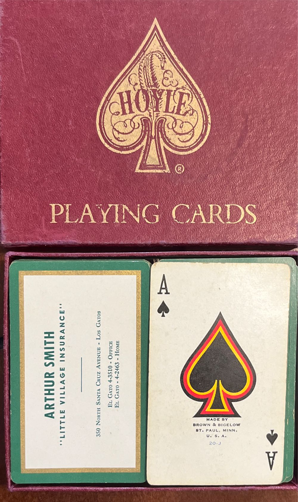 Athur Smih “little Village Insurance” Hoyle  board game collectible - Main Image 3