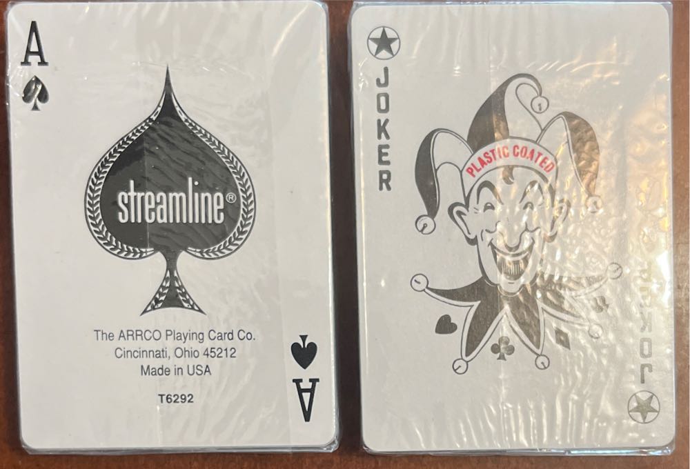 CVS Poker Twin Pack Red And Blue Aarco  board game collectible [Barcode 044611569693] - Main Image 3