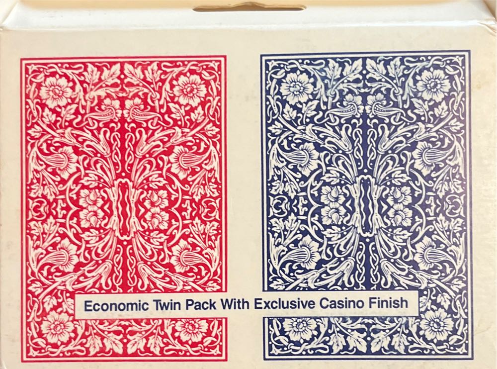 CVS Peoples Jumbo Red And Blue Uspcc Twin Pack  board game collectible [Barcode 044611569693] - Main Image 2