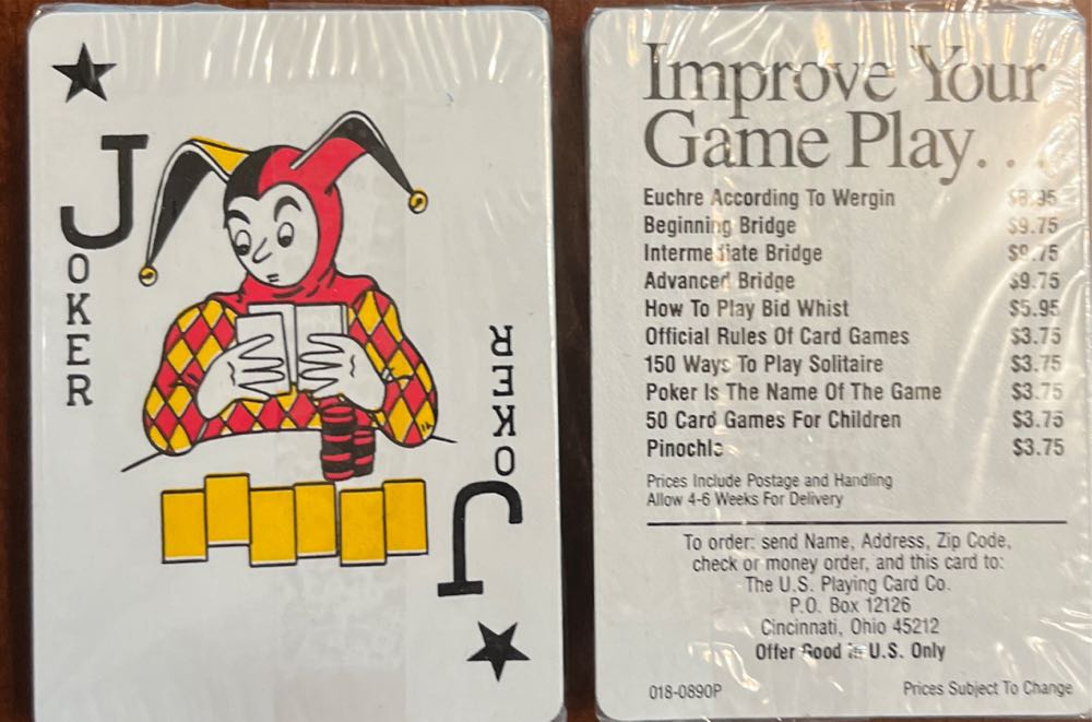 CVS Peoples Jumbo Red And Blue Uspcc Twin Pack  board game collectible [Barcode 044611569693] - Main Image 3