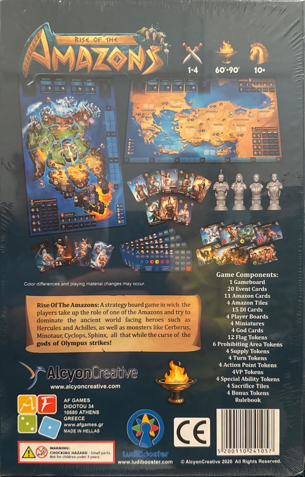 Rise Of The Amazons  (1-4) board game collectible [Barcode 5200110241057] - Main Image 2