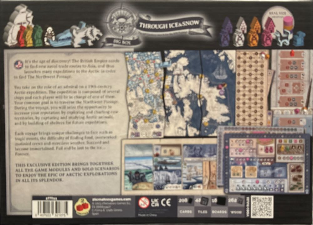 Through Ice & Snow Big Box  (1-4) board game collectible [Barcode 8437022321875] - Main Image 2