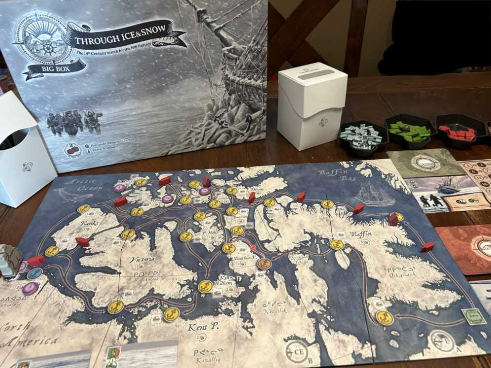 Through Ice & Snow Big Box  (1-4) board game collectible [Barcode 8437022321875] - Main Image 4