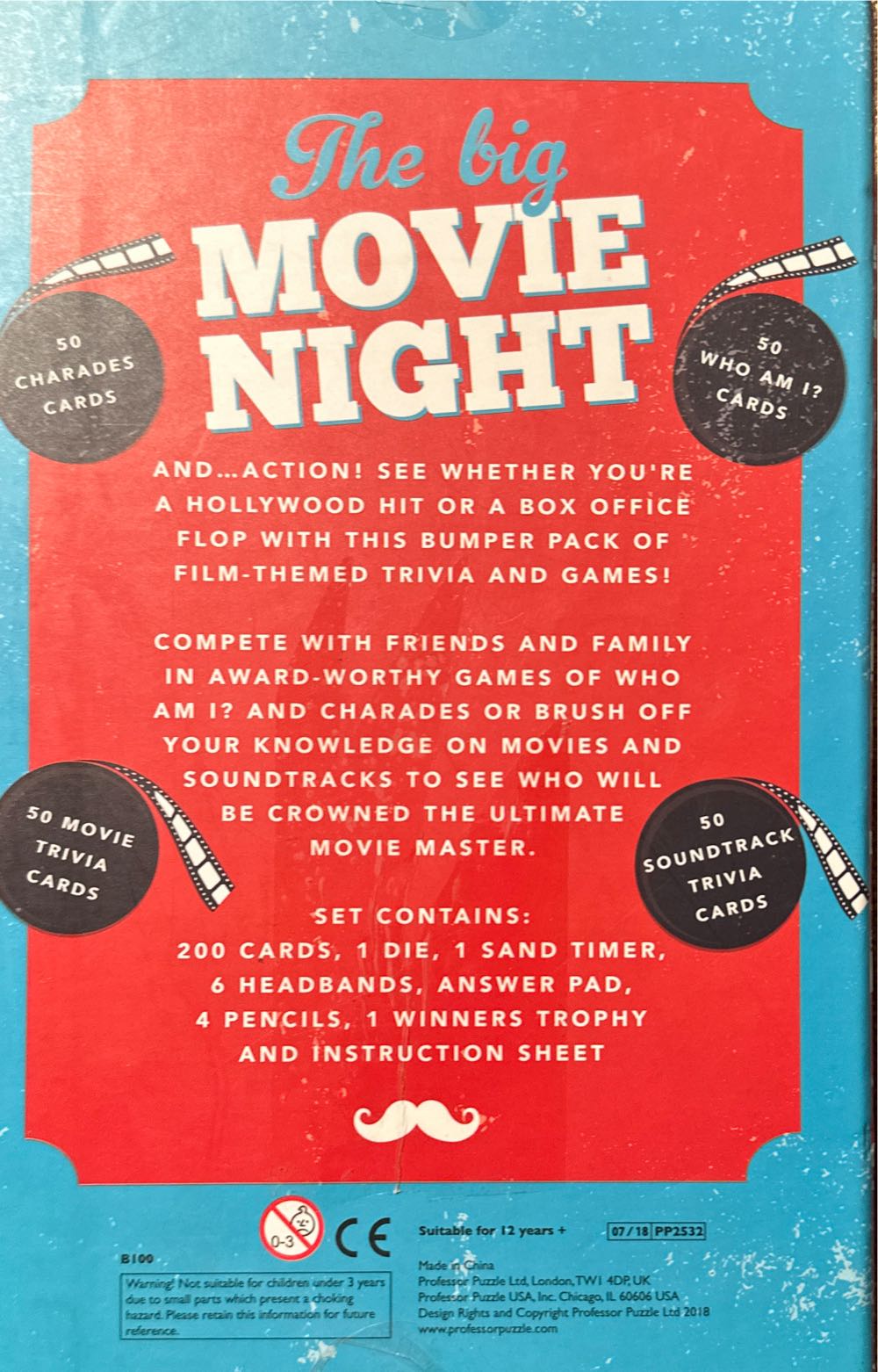 The Big Movie Night  board game collectible - Main Image 2
