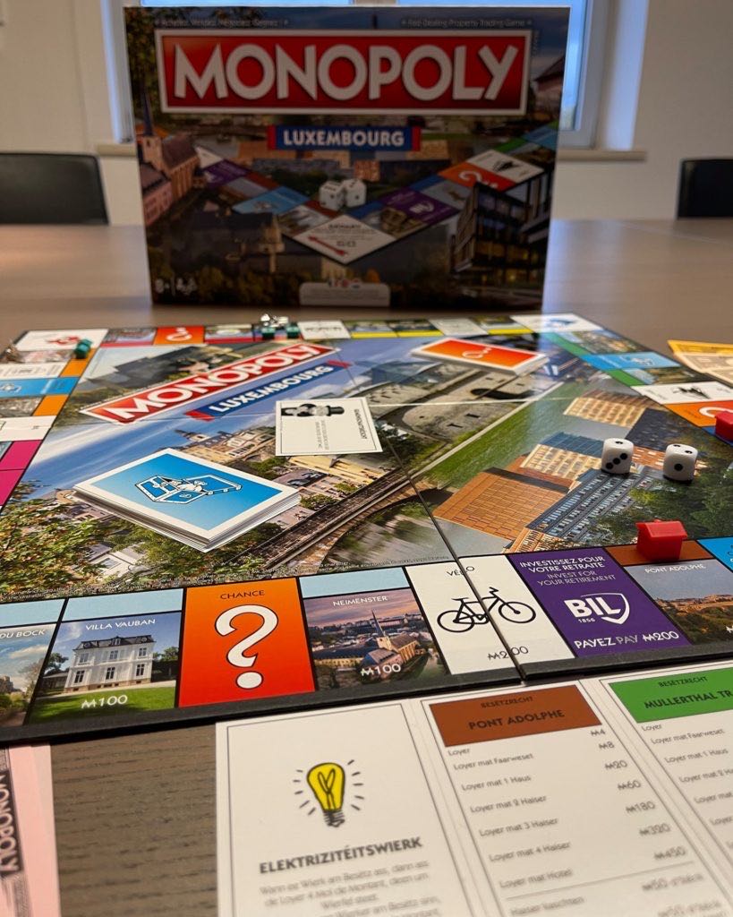 Monopoly LUXEMBOURG  (2-6) board game collectible [Barcode 5036905046404] - Main Image 3
