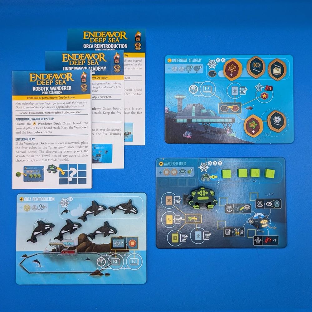 Endeavor: Deep Sea  (1-4) board game collectible [Barcode 787416368695] - Main Image 4