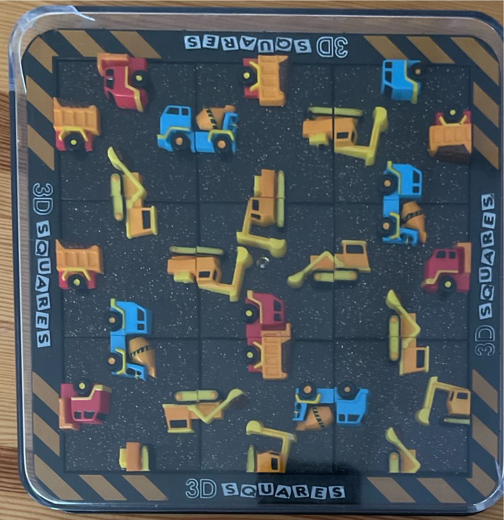 3D Squares  (1) board game collectible - Main Image 2