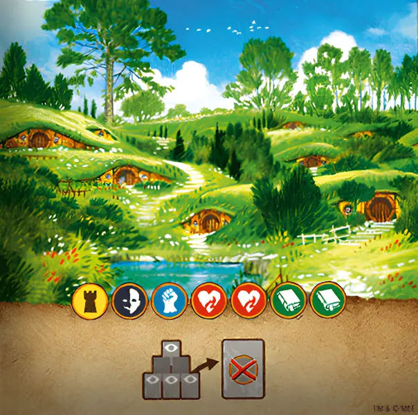 The Lord of the Rings Duel for Middle Earth: The Shire Promo  board game collectible [Barcode 5425016928325] - Main Image 3