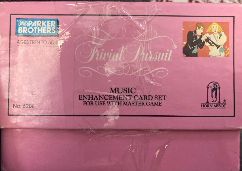 Trivial Pursuit: Music Enhancement   (2-6) board game collectible [Barcode 073000062088] - Main Image 2