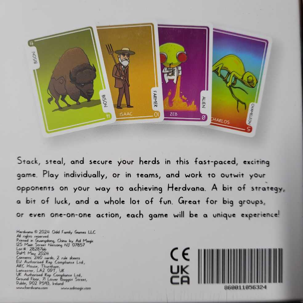 Herdvana: Blackbox Edition   (2-10) board game collectible [Barcode 860011056324] - Main Image 2