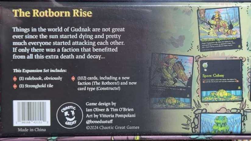 Gudnak: Rotborn Expansion   (2 or 4) board game collectible [Barcode 198168421512] - Main Image 2