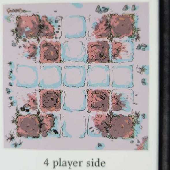 Gudnak: Playmat Winter  (2 or 4) board game collectible [Barcode 198168419144] - Main Image 2