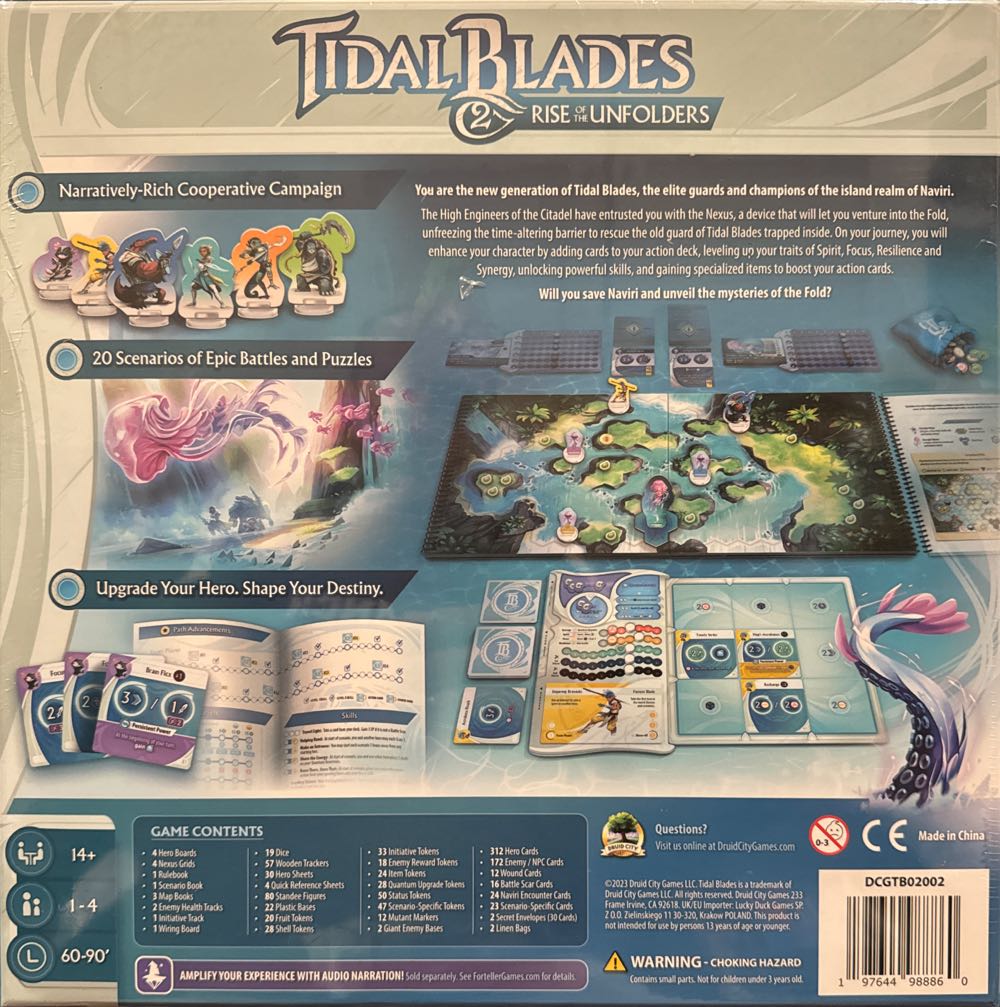 Tidal Blades 2: Rise Of The Unfolders - Deluxe Edition  (1-4) board game collectible [Barcode 197644988860] - Main Image 2