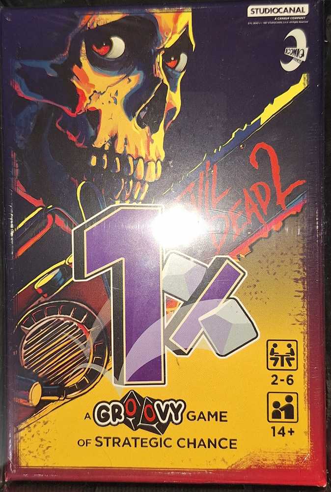 Evil Dead 2: 1% A Groovy Game Of Strategic Chance  (2-6) board game collectible [Barcode 760851554021] - Main Image 3