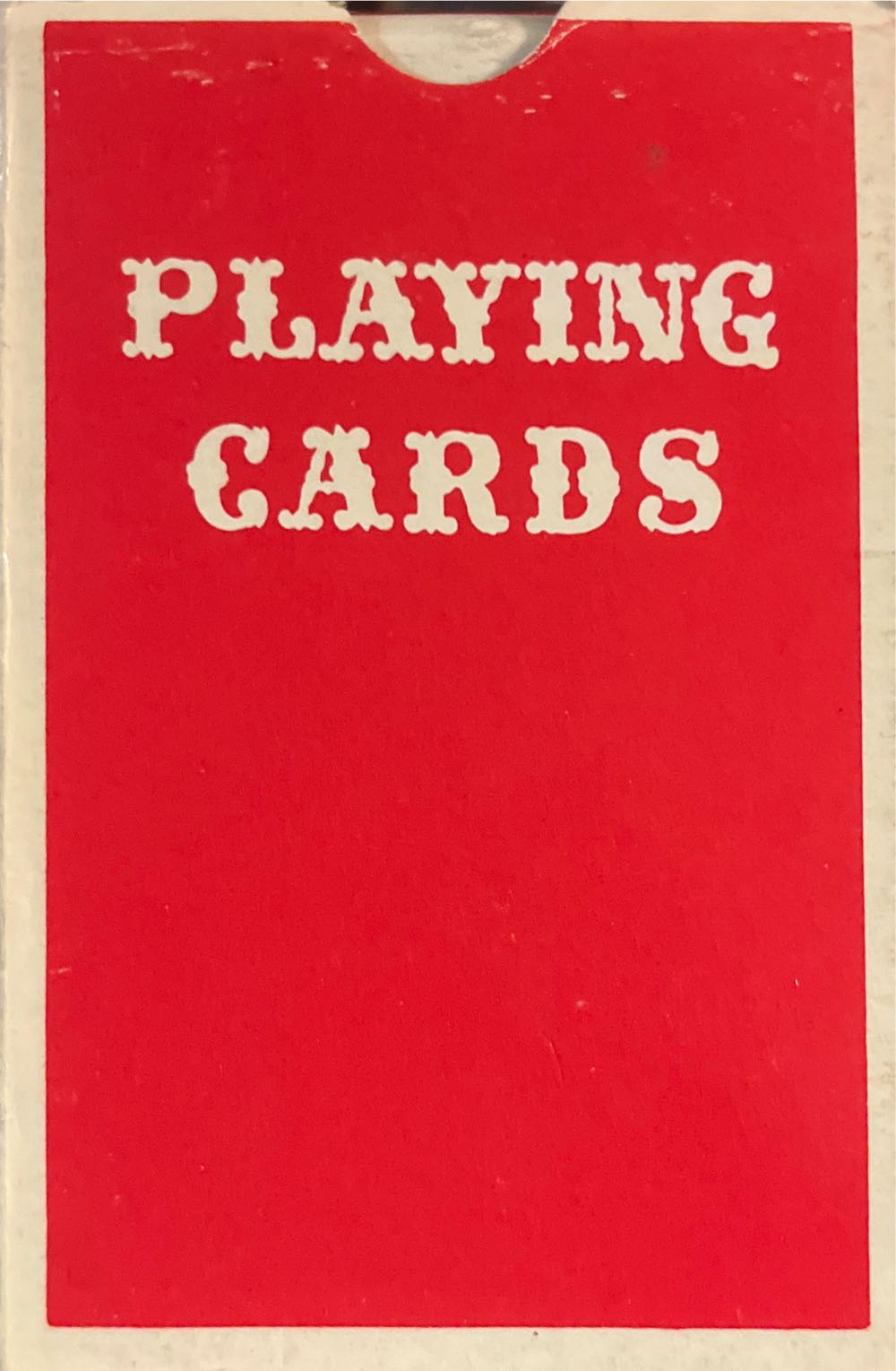 Tiger Playing Cards Red  board game collectible - Main Image 2