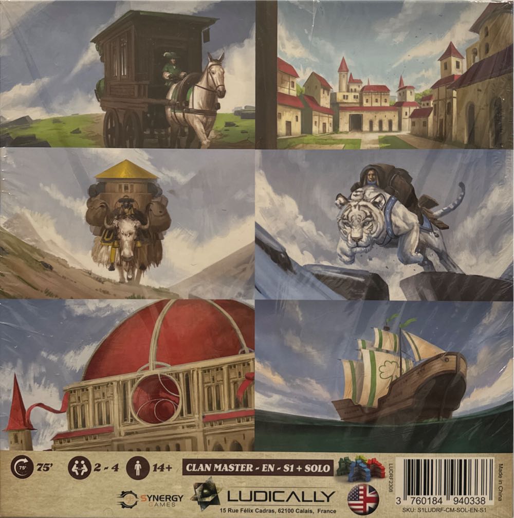 Rise & Fall: Clan Master S1 + Solo  board game collectible [Barcode 3760184940338] - Main Image 2
