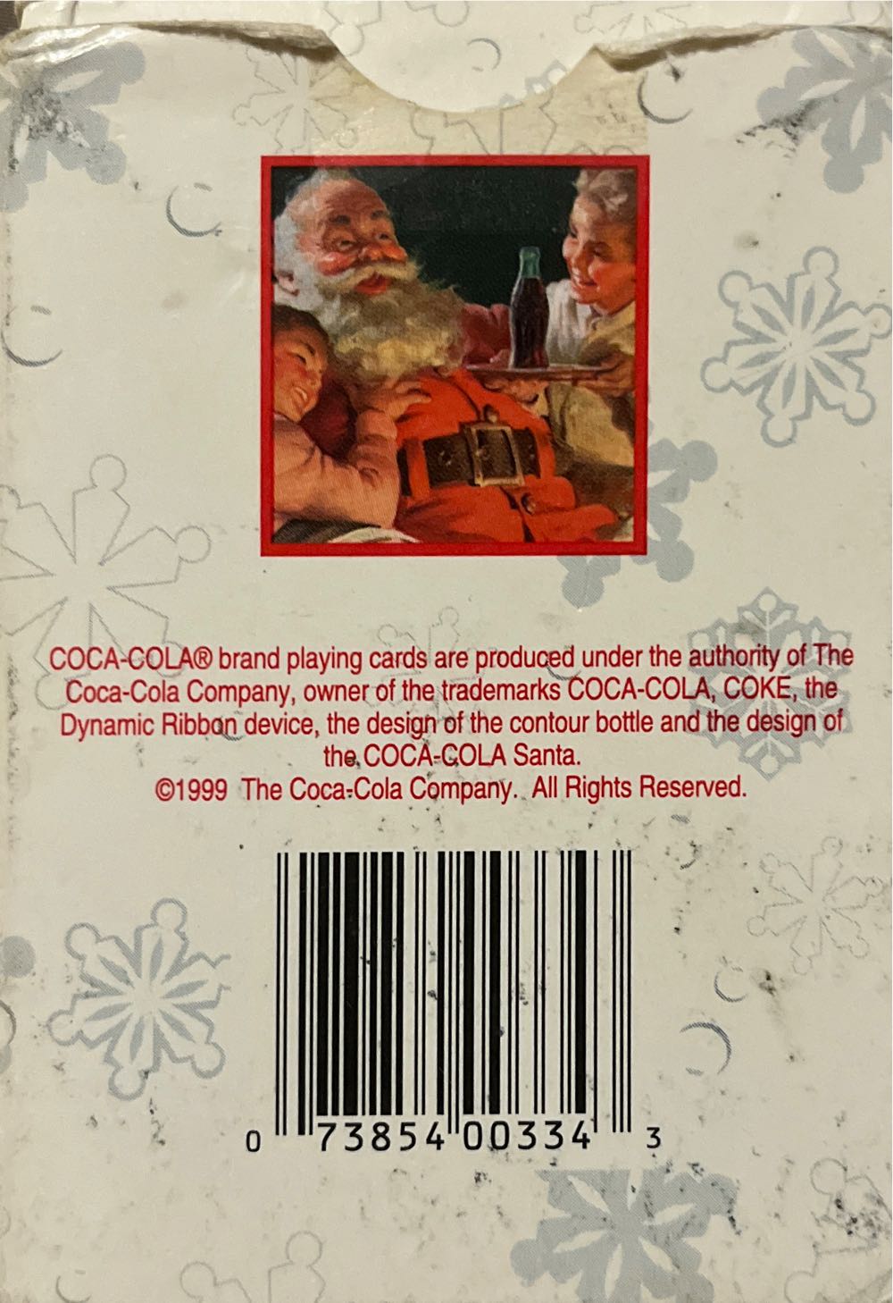 Coca Cola Santa 1999  board game collectible [Barcode 073854003343] - Main Image 2