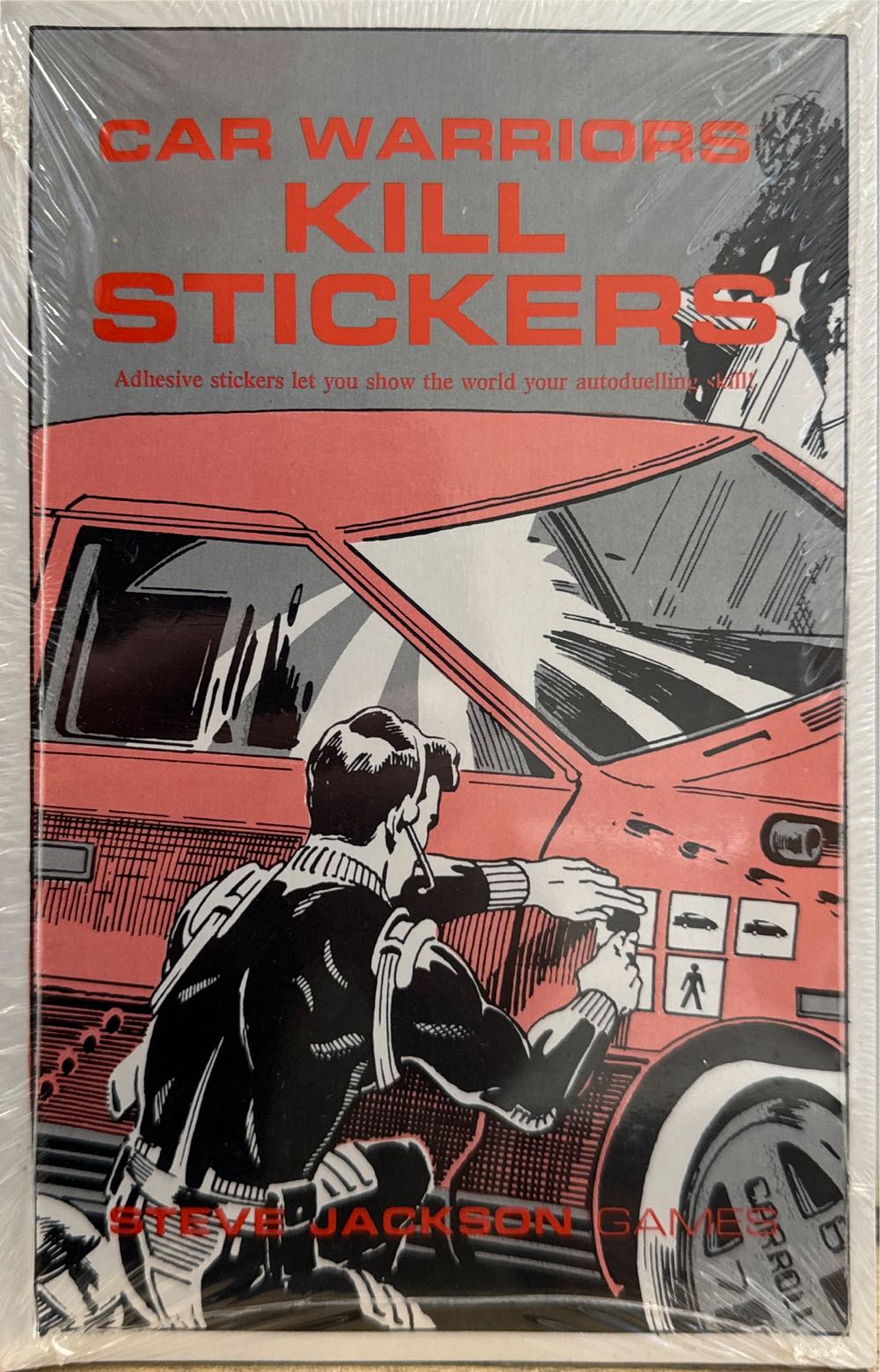 Car Warriors Kill Stickers  board game collectible [Barcode 080742071278] - Main Image 2