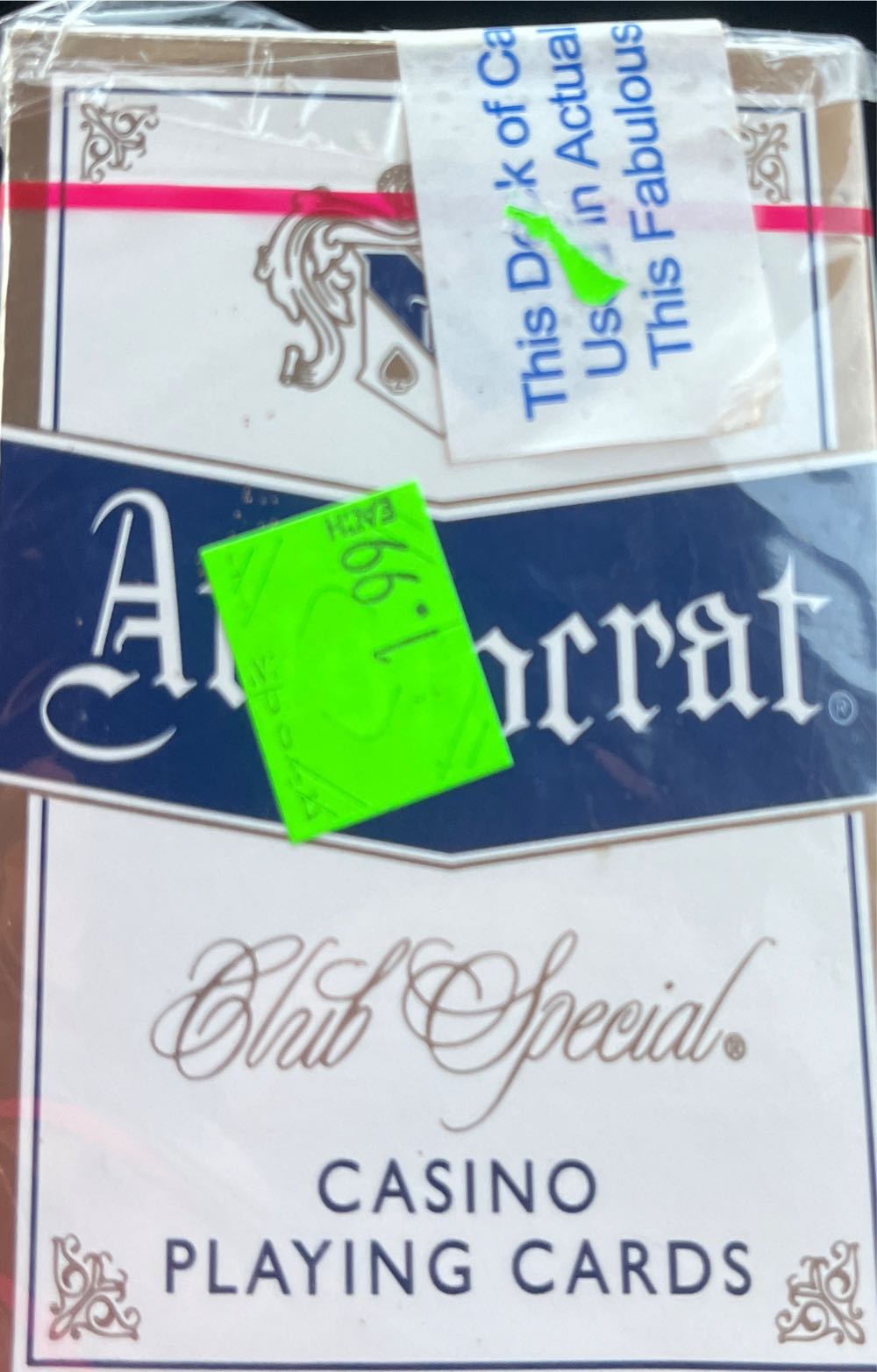 Flamingo Laughlin Blue Aristocrat  board game collectible - Main Image 2