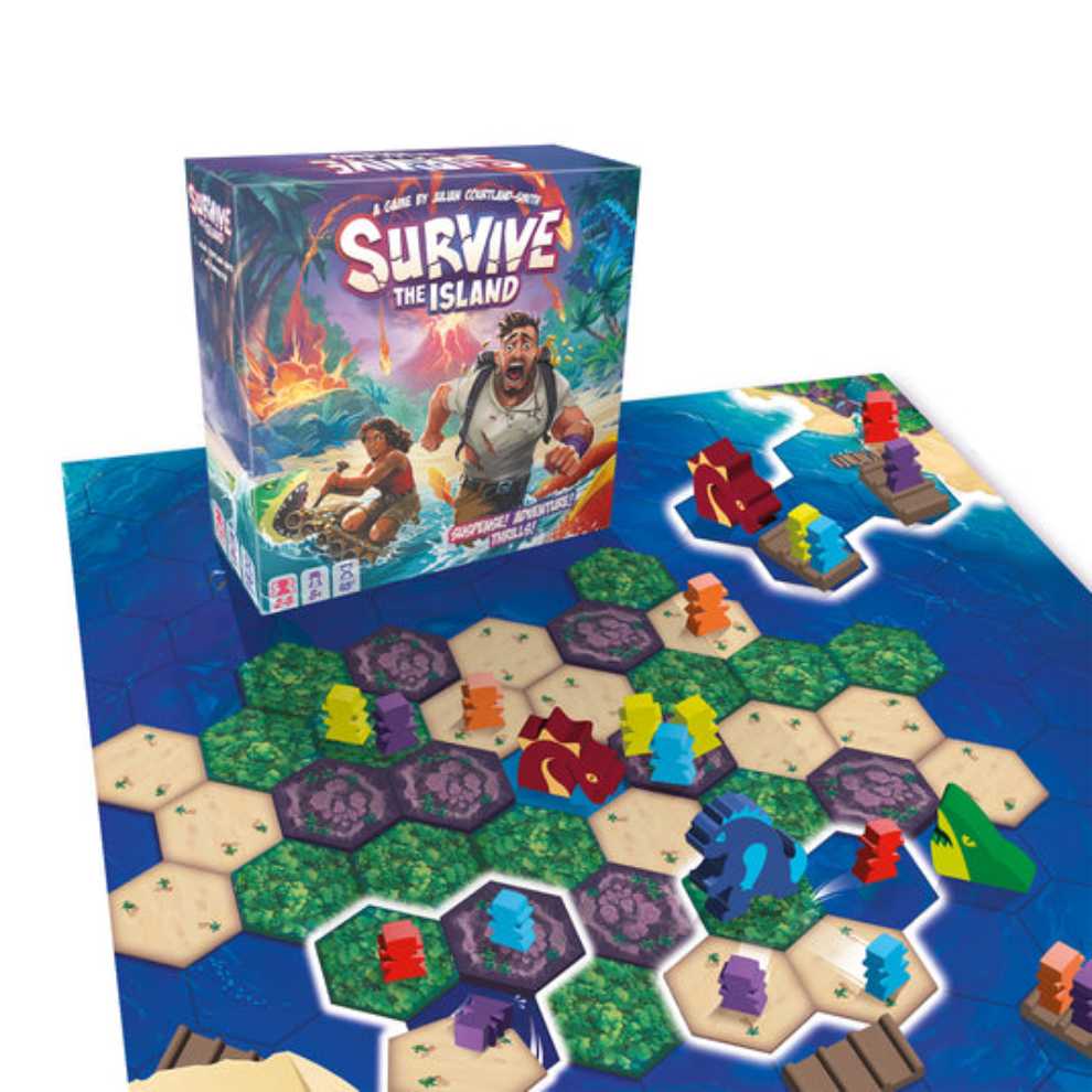 Survive The Island  (2-5) board game collectible [Barcode 3558380122340] - Main Image 4