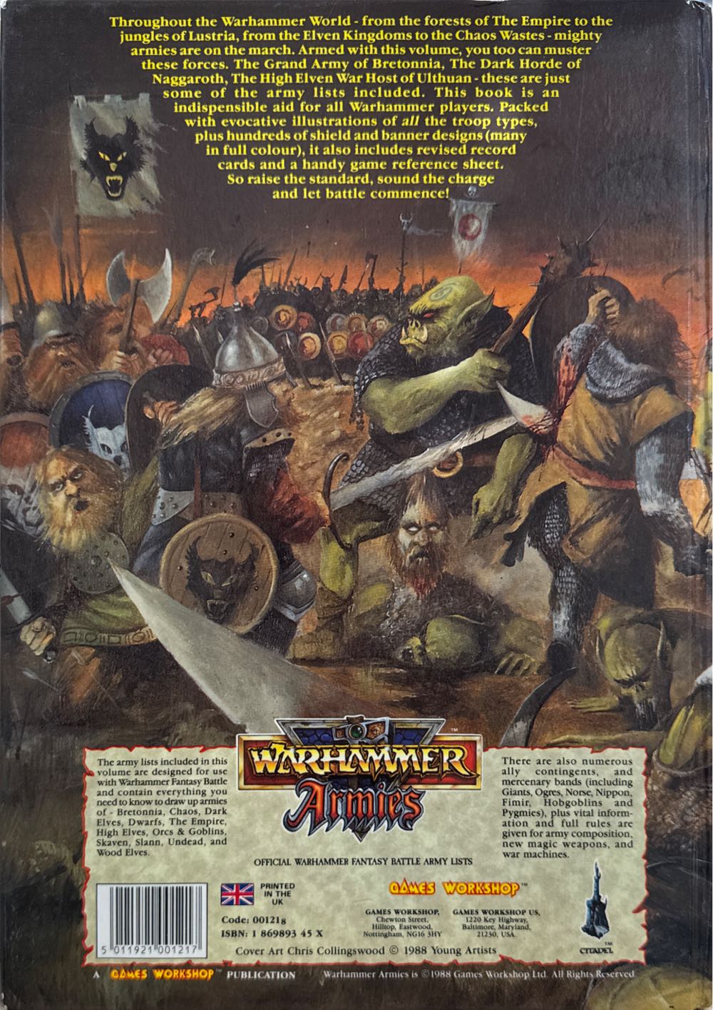 Warhammer : Armies  board game collectible [Barcode 5011921001217] - Main Image 2