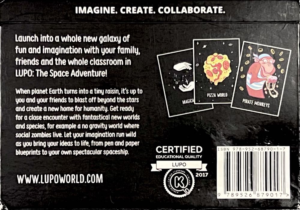 Lupo : The Space Adventure Gerhard  (6 +) board game collectible [Barcode 9789526879017] - Main Image 2