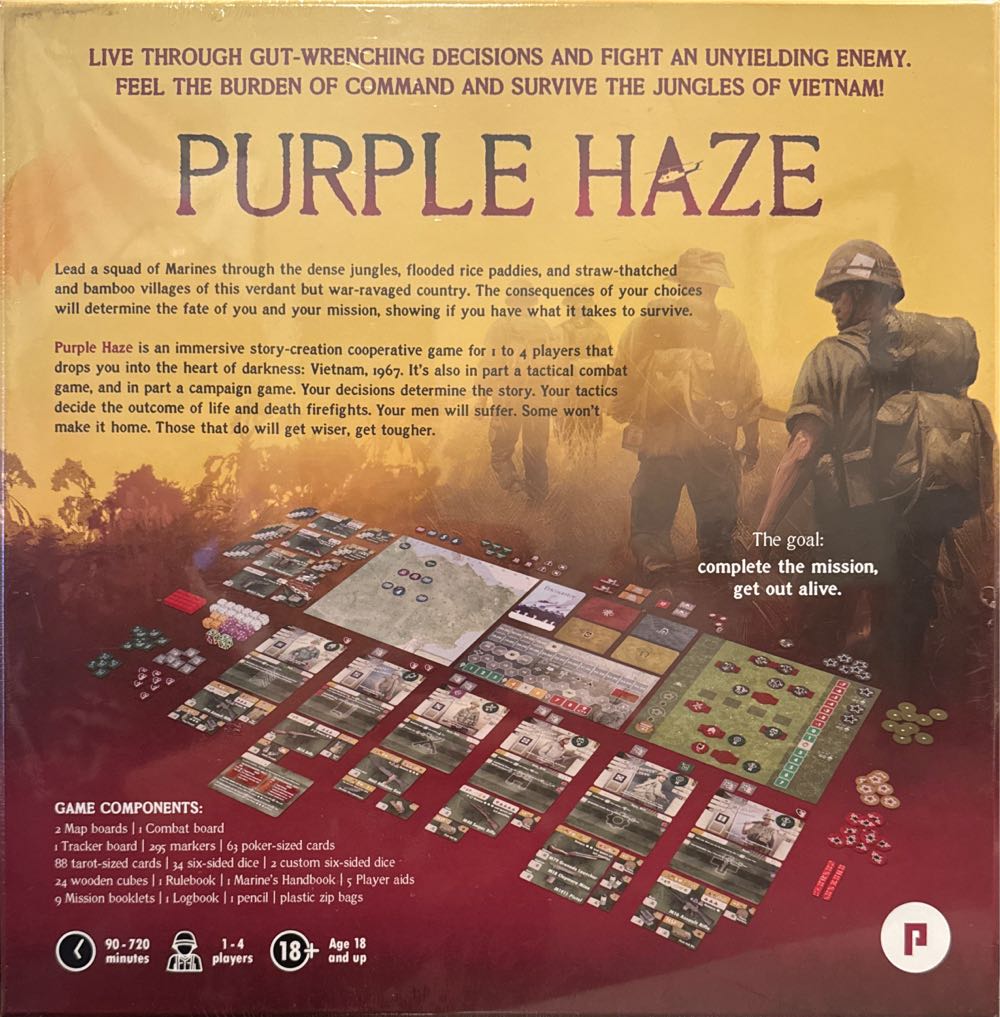 Purple Haze  (1-4) board game collectible [Barcode 5904063811274] - Main Image 2