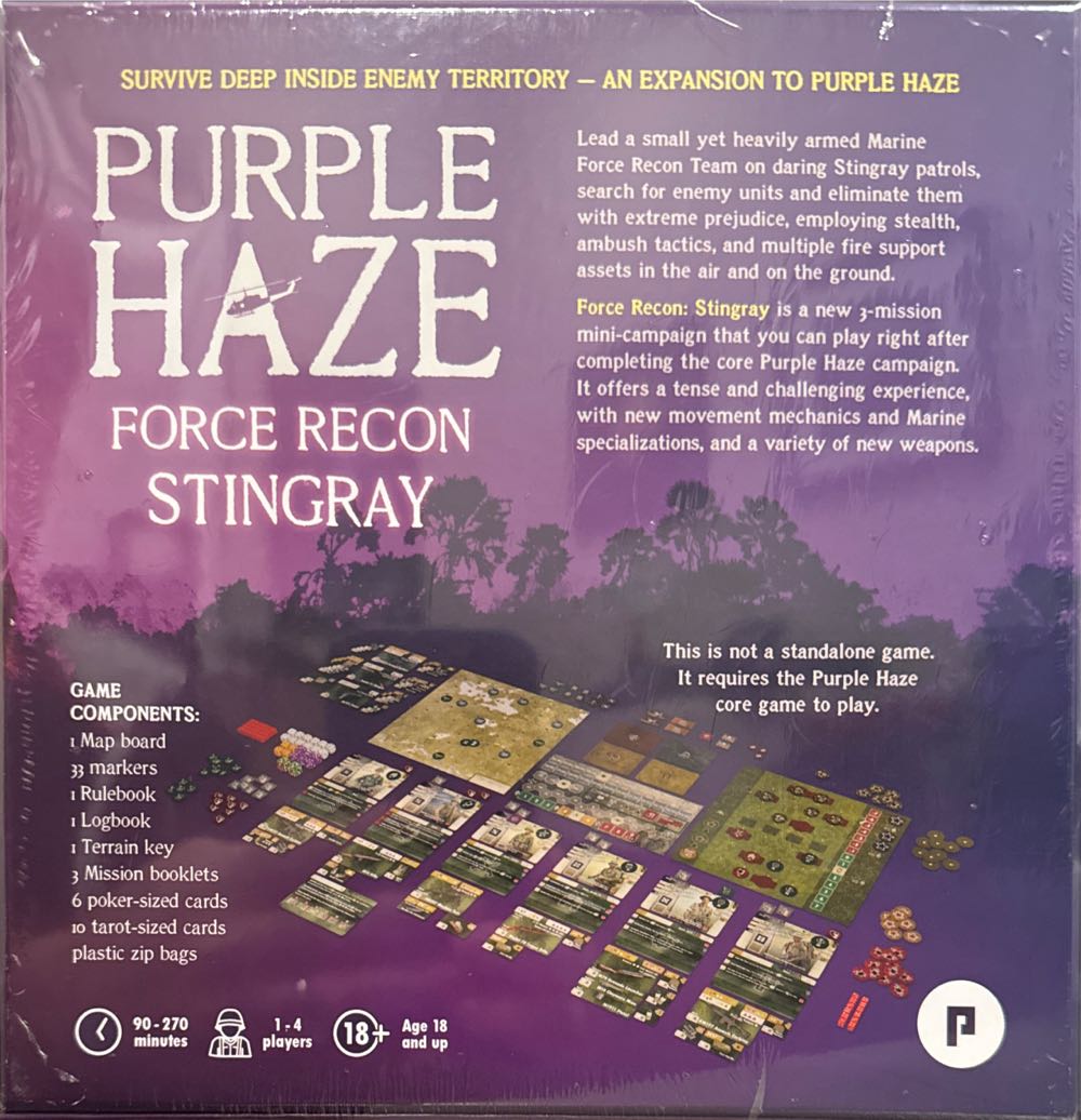 Purple Haze: Force Recon - Stingray  board game collectible [Barcode 5904063811991] - Main Image 2
