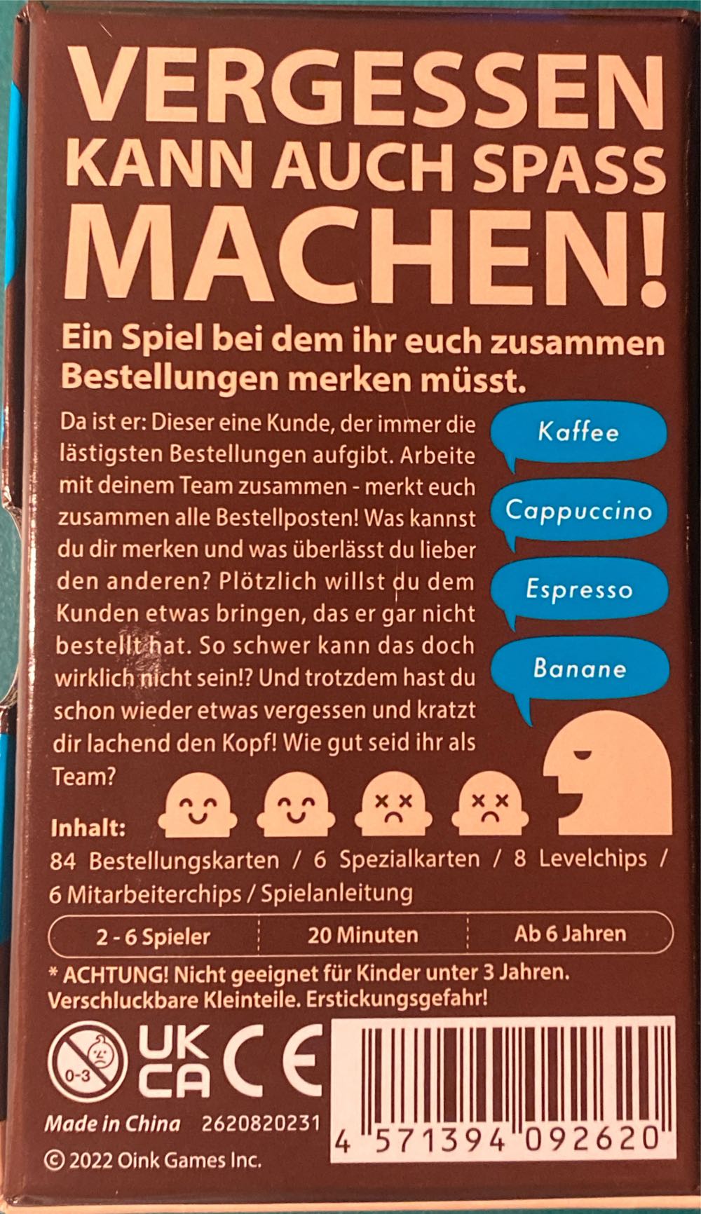 Order Overload Cafe  (2-6) board game collectible [Barcode 4571394092620] - Main Image 2