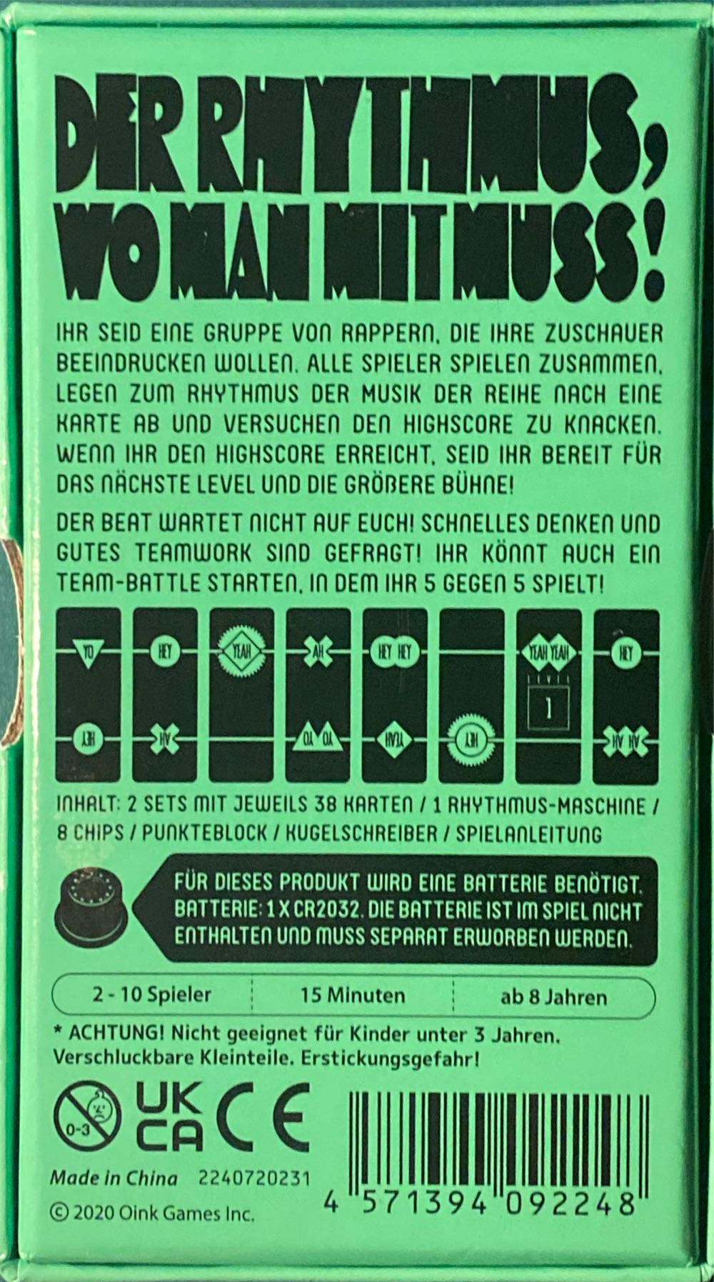 Hey Yo  (2-10) board game collectible [Barcode 4571394092248] - Main Image 2