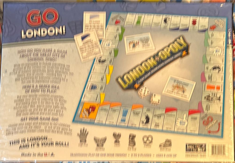 Monopoly: London-opoly  board game collectible - Main Image 2