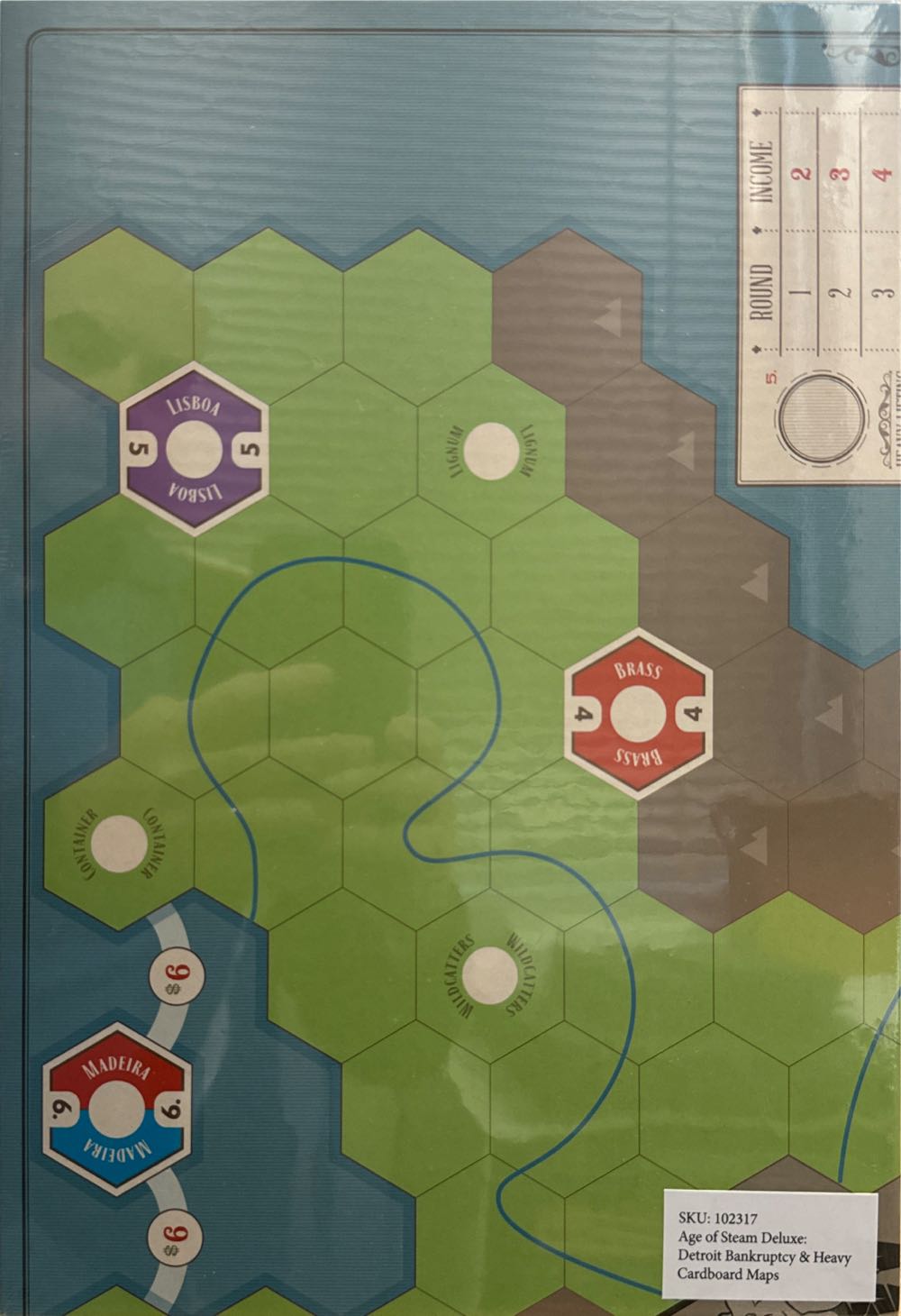 Age Of Steam: Heavy Cardboard  board game collectible - Main Image 2