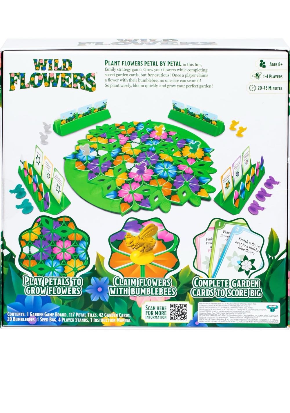 Wild Flowers  (1-4) board game collectible - Main Image 2