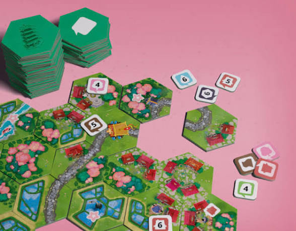 Dorfromantik Sakura  (1-6) board game collectible [Barcode 4250231740459] - Main Image 4