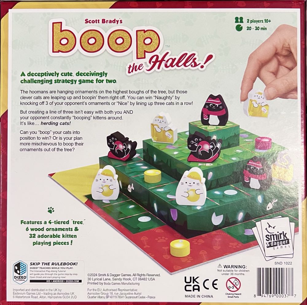 boop the Halls!  (2) board game collectible [Barcode 894769000377] - Main Image 2